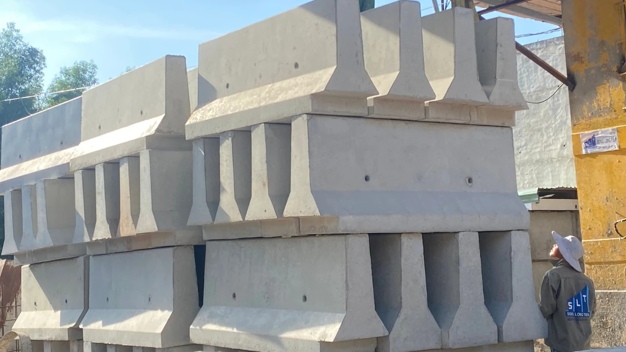 Tiêu chuẩn dải phân cách bê tông đúc sẵn