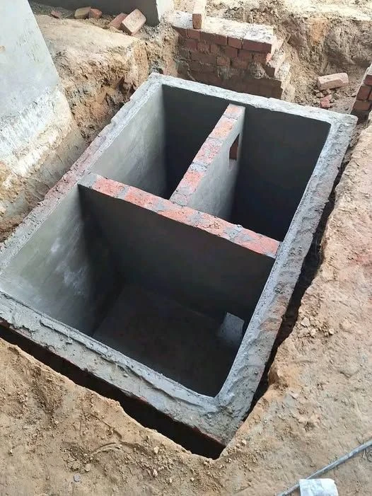 Thi công lắp đặt cấu kiện hố ga bê tông vuông đúc sẵn