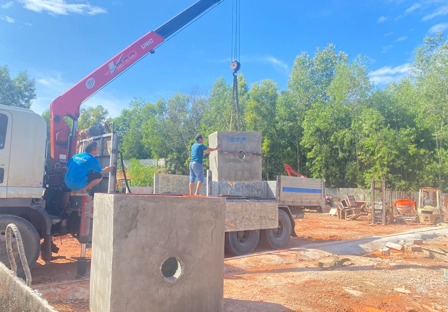 Săn phẩm hố ga bê tông đúc sẵn đa dạng về giá thành