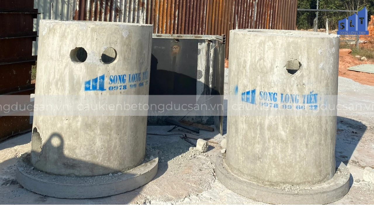 Hố ga bê tông tại Đồng Nai sạch sẽ, đồng đều trên bãi Hố ga bê tông tại Đồng Nai sạch sẽ, đồng đều trên bãi