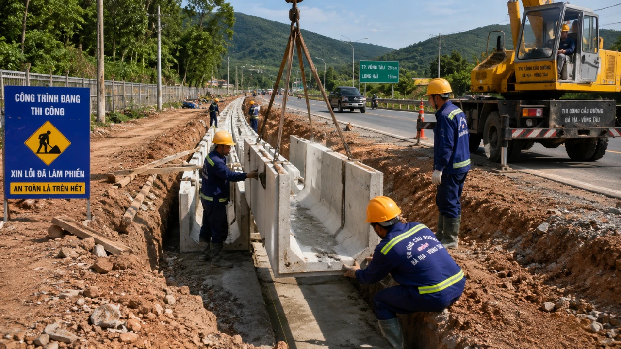 Thi công lắp đặt mương chữ U tại Bà Rịa Vũng Tàu – nhanh chóng, đúng kỹ thuật, tiết kiệm chi phí