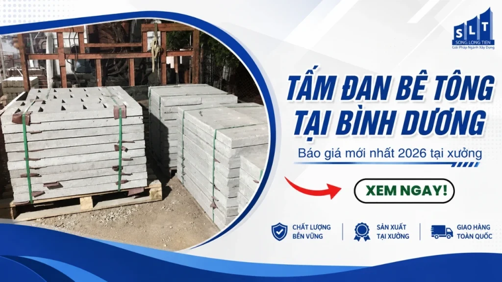 tấm đan bê tông tại Bình Dương