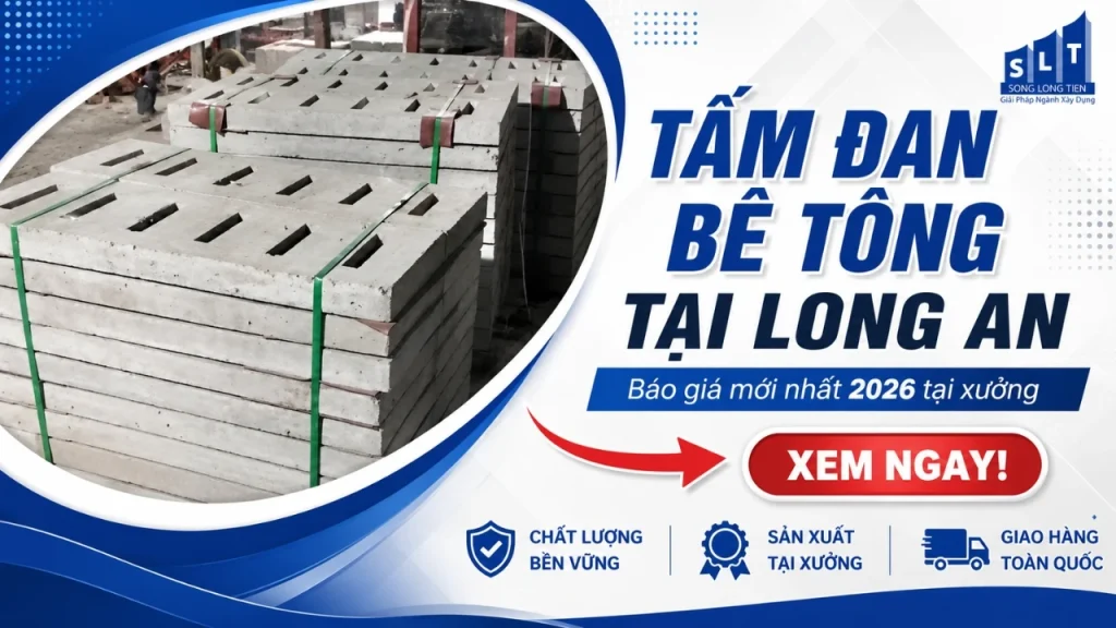 tấm đan bê tông tại Long An
