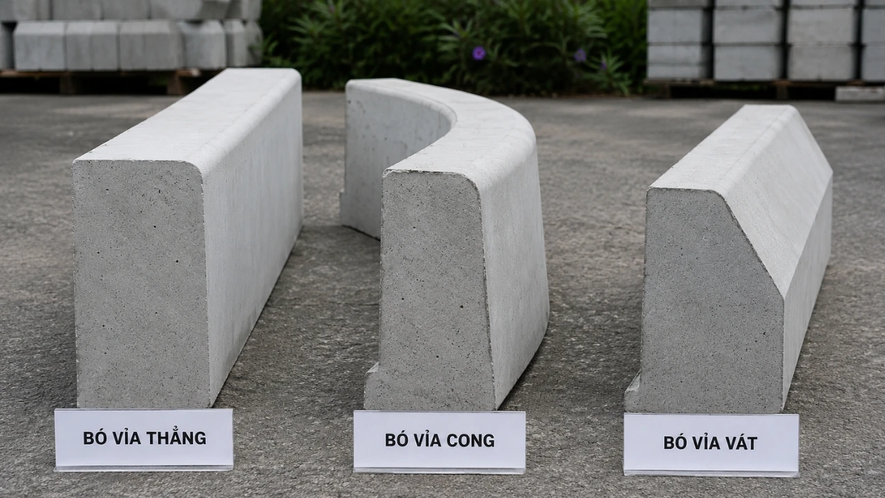 Bó Vỉa Bê Tông Đúc Sẵn