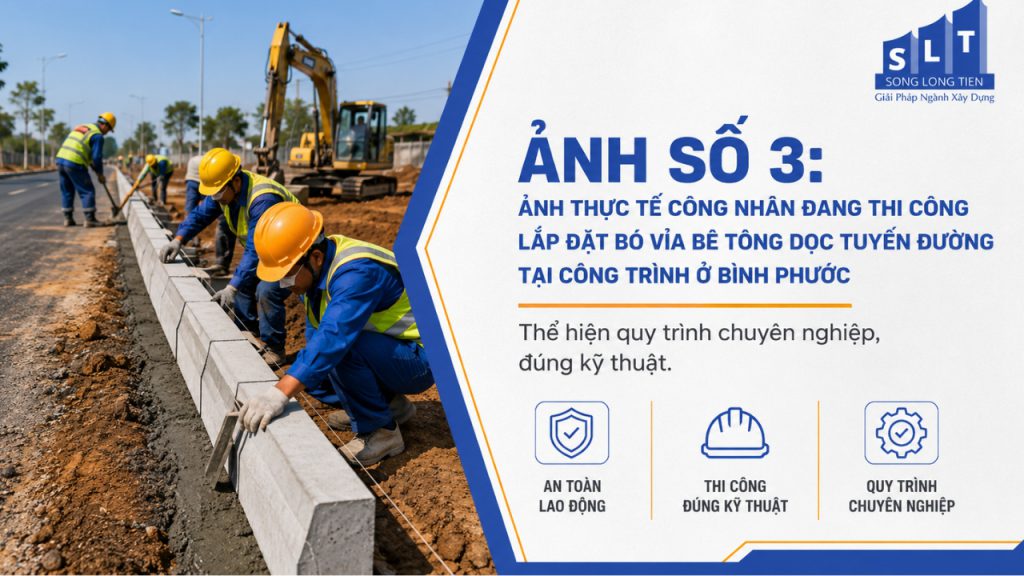 Bó Vỉa Bê Tông Tại Bình Phước