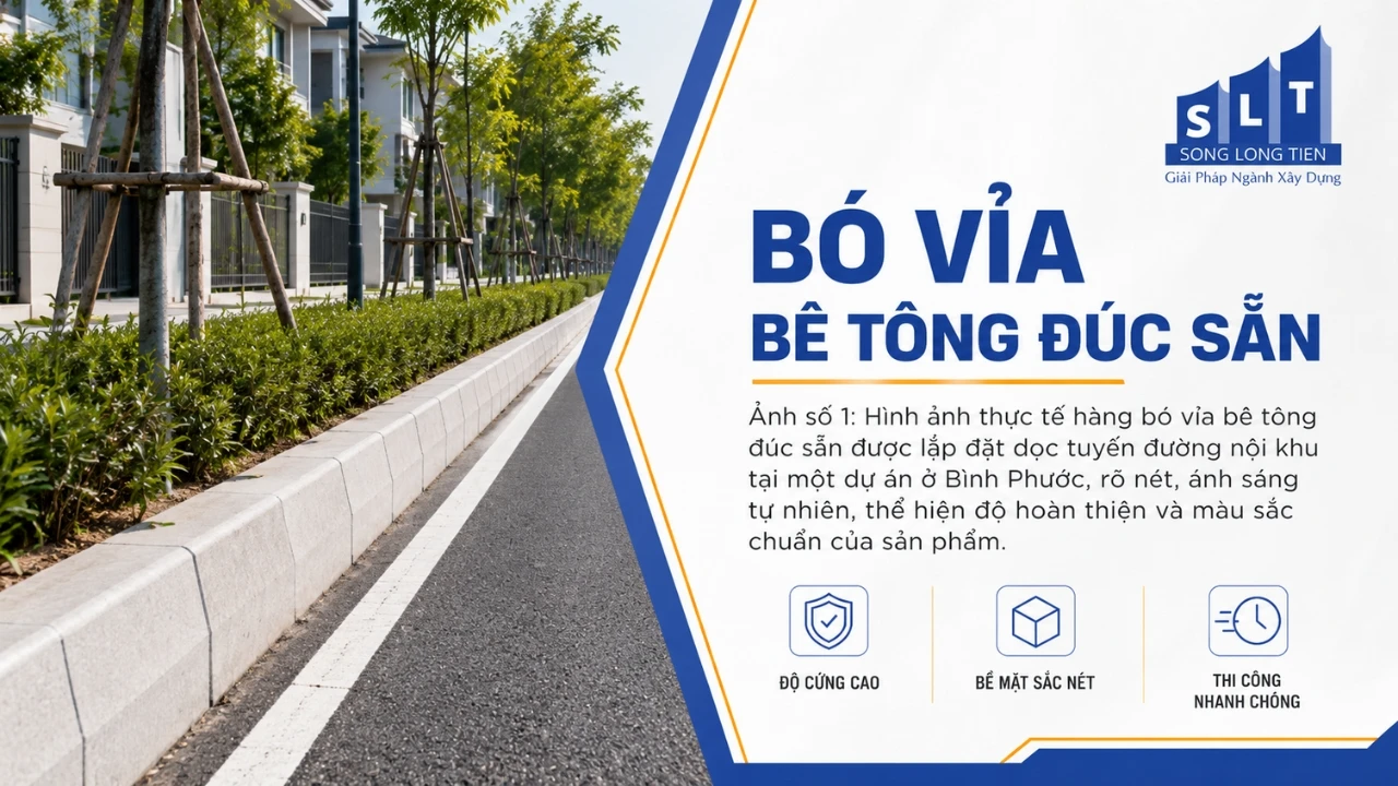 Bó Vỉa Bê Tông Tại Bình Phước