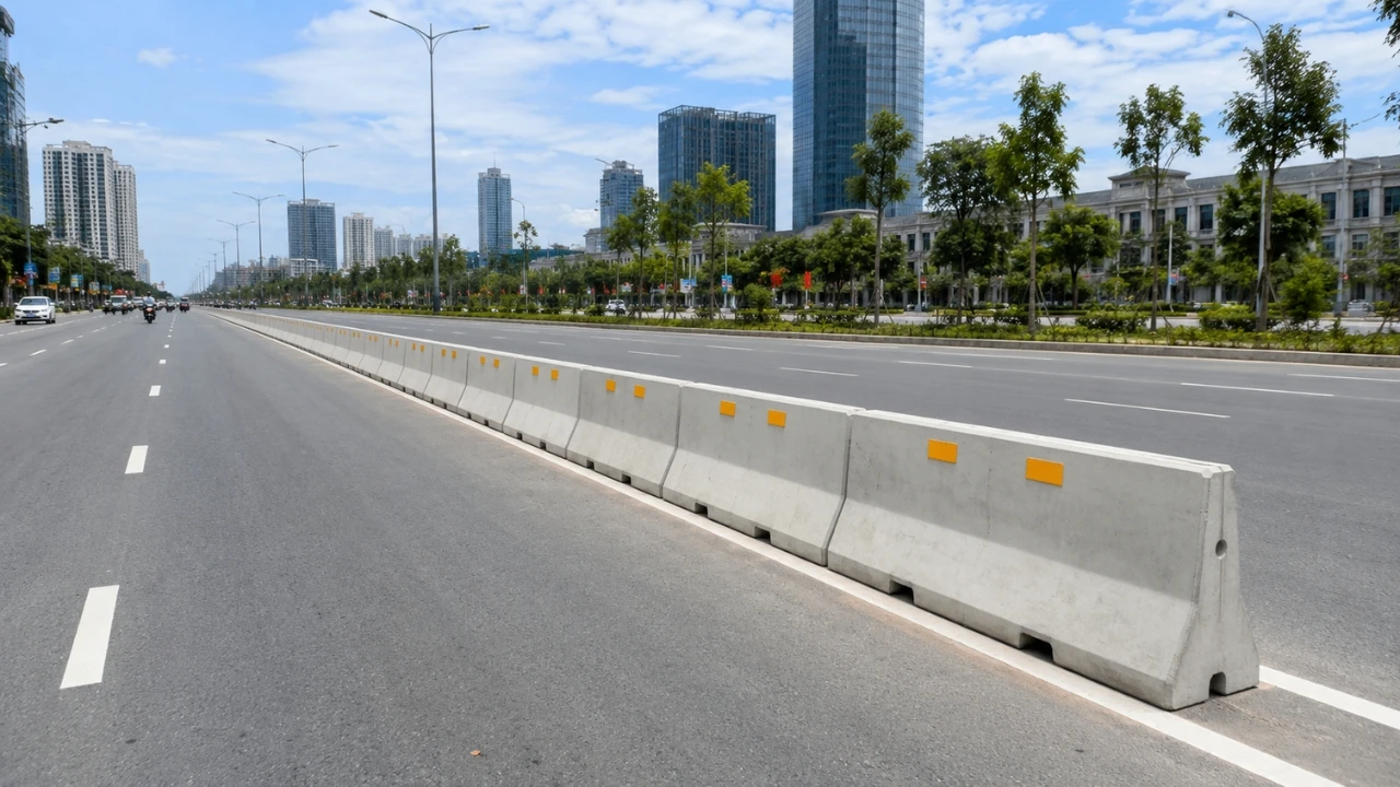 Dải Phân Cách Bê Tông