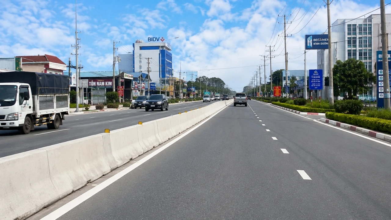 Dải Phân Cách Tại Bình Dương