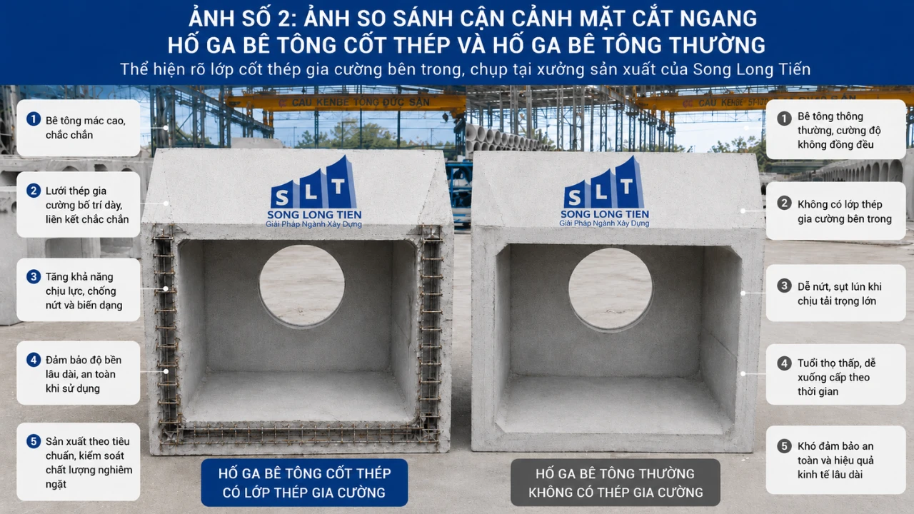 Hố Ga Bê Tông Cốt Thép