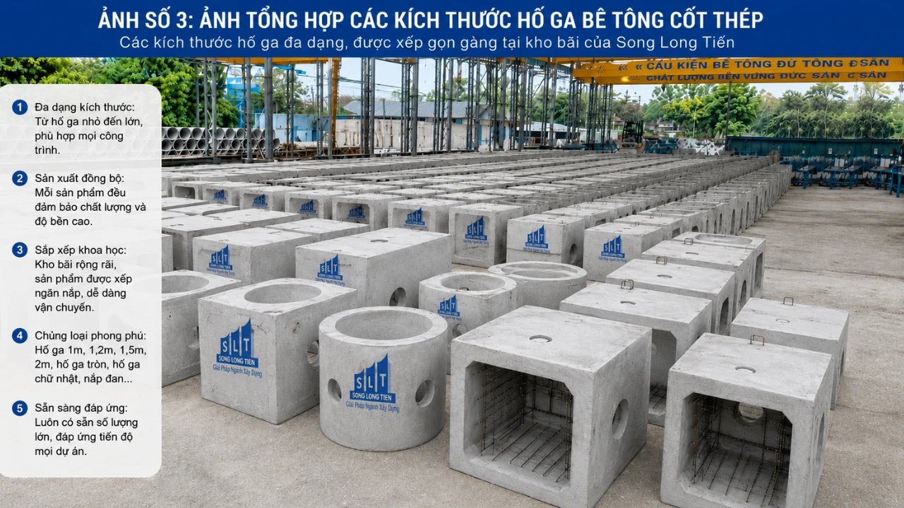 Hố Ga Bê Tông Cốt Thép