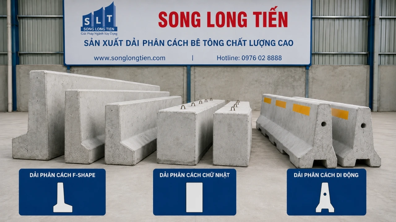 Dải Phân Cách Bê Tông