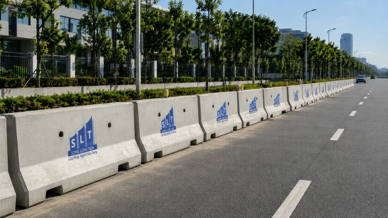 Dải Phân Cách Bê Tông