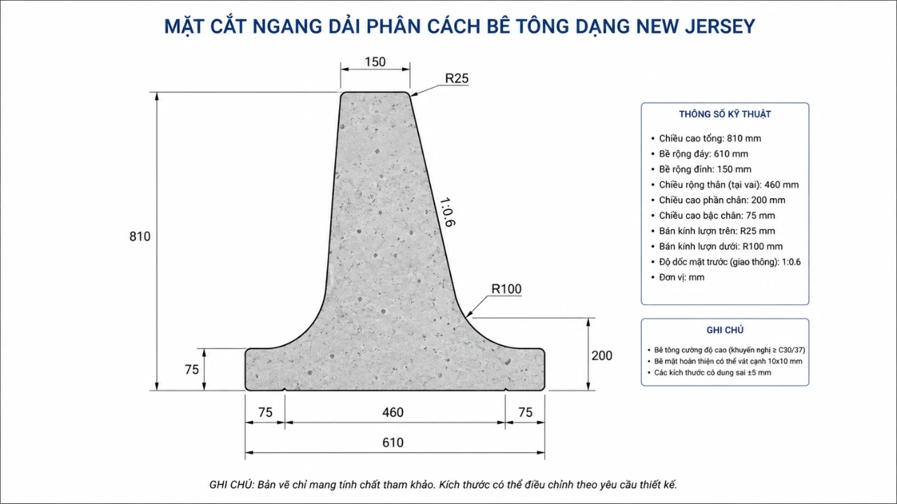Dải Phân Cách Công Trình