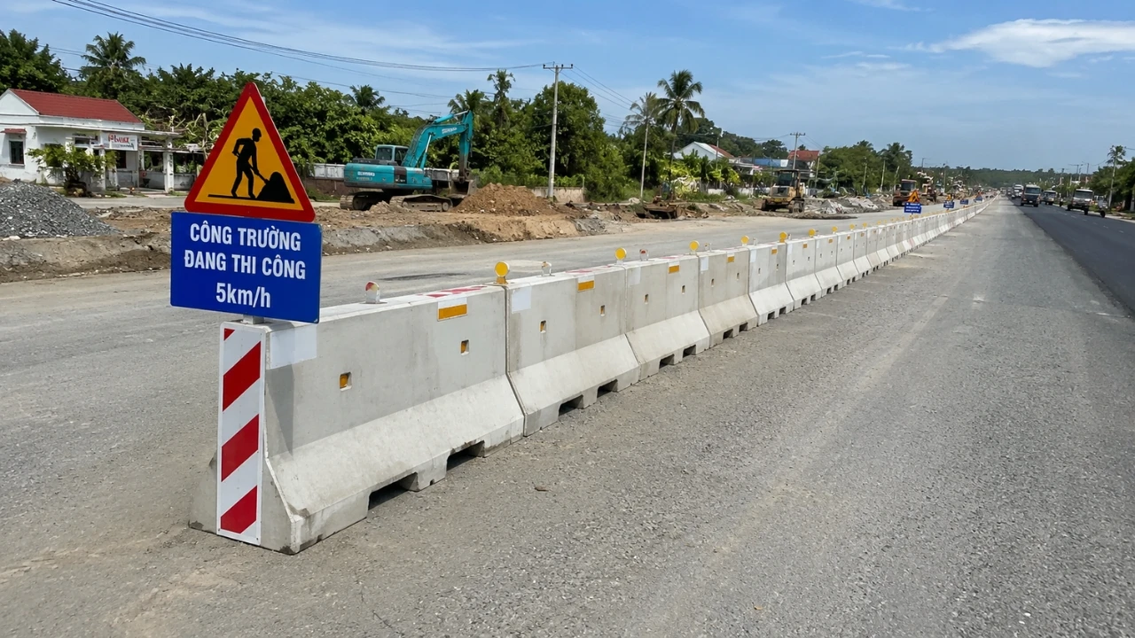 Dải Phân Cách Công Trình