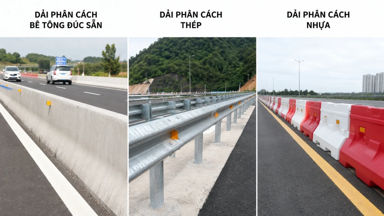 Dải Phân Cách Đường Cao Tốc