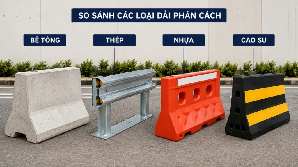 Dải Phân Cách Giá Bao Nhiêu