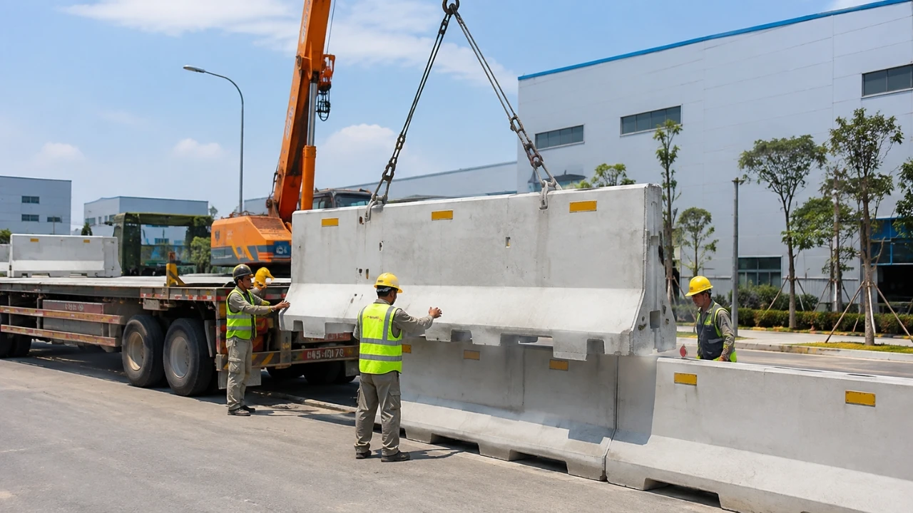 Dải Phân Cách Khu Công Nghiệp