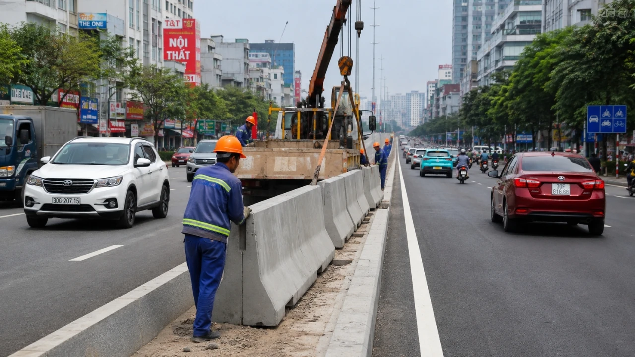 Kích Thước Dải Phân Cách